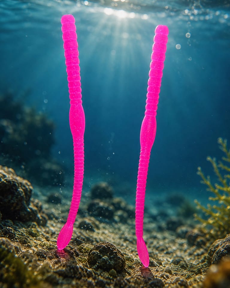 Wrecker Worm 7" Pink Prowler color reference